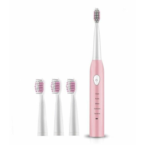 Электрическая зубная щетка SONIC TOOTHBRUSH розовая 400000₽