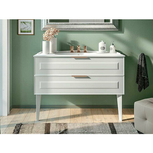 Тумба с раковиной BERLONI BAGNO SUITE VINTAGE SUV BS 2C 122 CRV 110/CHACL/110