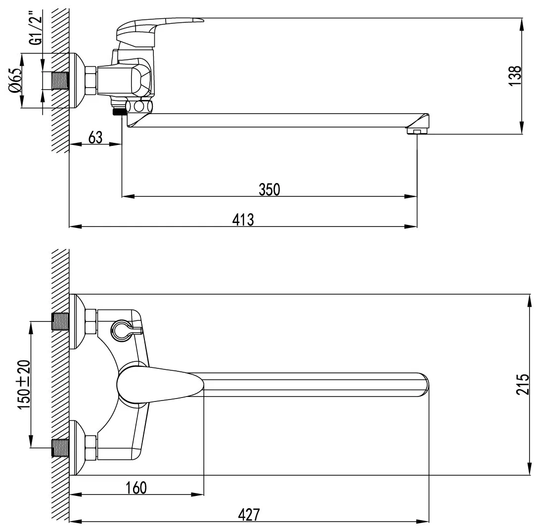 Смеситель Lemark Pramen LM3317C, хром матовый хром