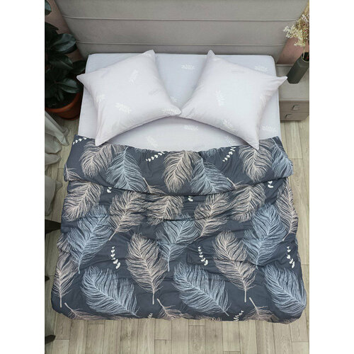 синий, серый