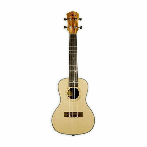 Omni OU-C60 укулеле концерт, корпус зебрано, цвет натуральный