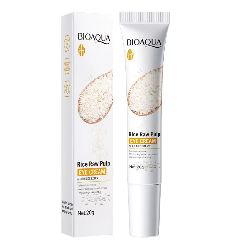 фото BioAqua Крем для кожи вокруг глаз с экстрактом риса Eye Cream Added Rice Extract, 20г