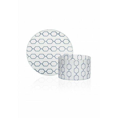 Комплект плафон и поднос для маленькой свечи 