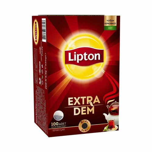 Чай черный пакетированный Lipton Extra Dem Infuser 100 шт 320 г