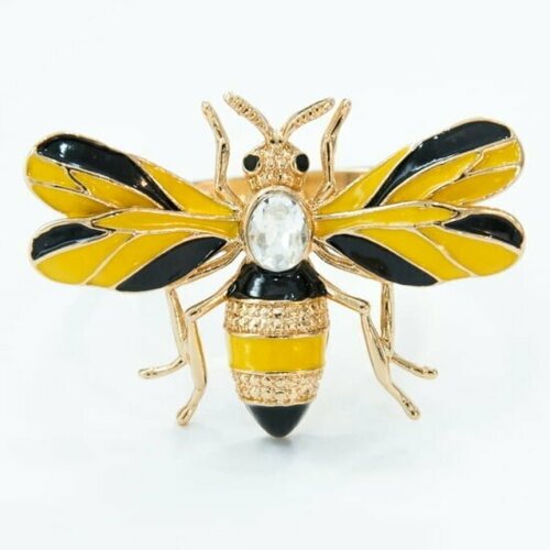 Кольца для салфеток Arya Home Arya Bee 4шт Золотистый 879₽