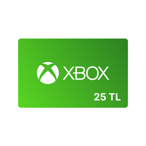 Подарочная карта Xbox 25 TL турецких лир Турция / Пополнение счета, цифровой код / Оплата подписки Xbox Game Pass Ultimate подписка xbox game pass ultimate 1 месяц турция подарочная карта цифровой код