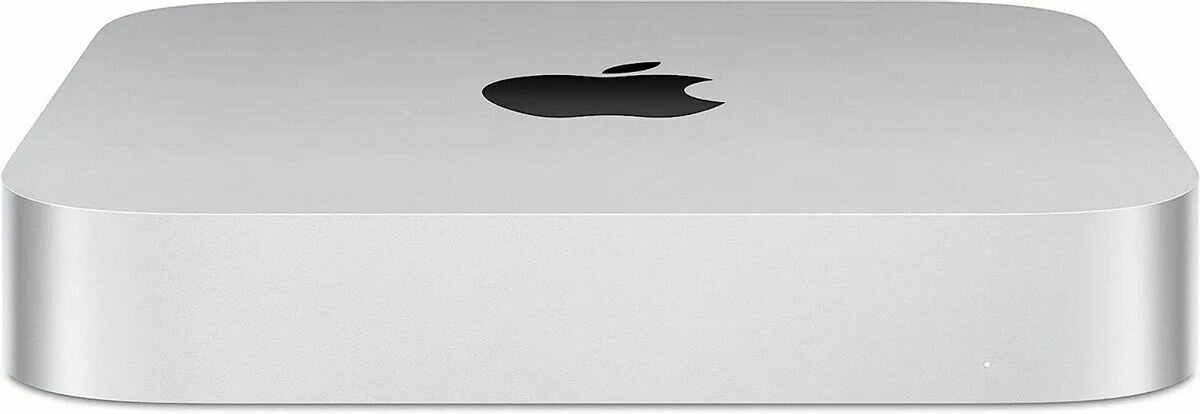 Компьютер Apple Mac mini A2686, Apple M2 8 core, 16ГБ, 512ГБ(SSD), macOS, серебристый [z16l000gr]