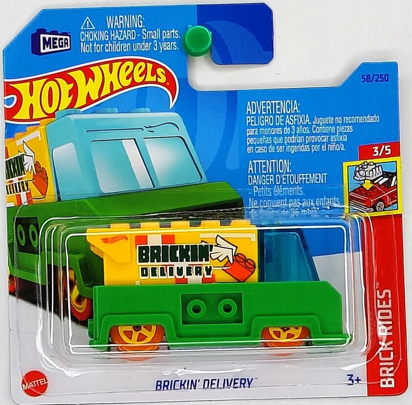 Машинка Hot Wheels 5785 (Brick Rides) Brickin Delivery HKG31