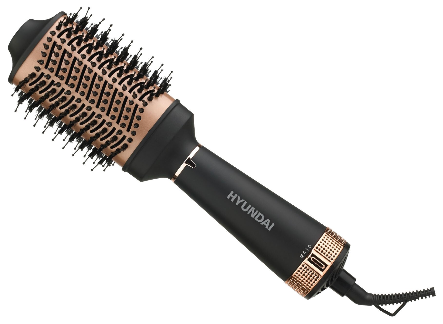 Фен-щетка Hyundai H-HB0115 1200Вт черный