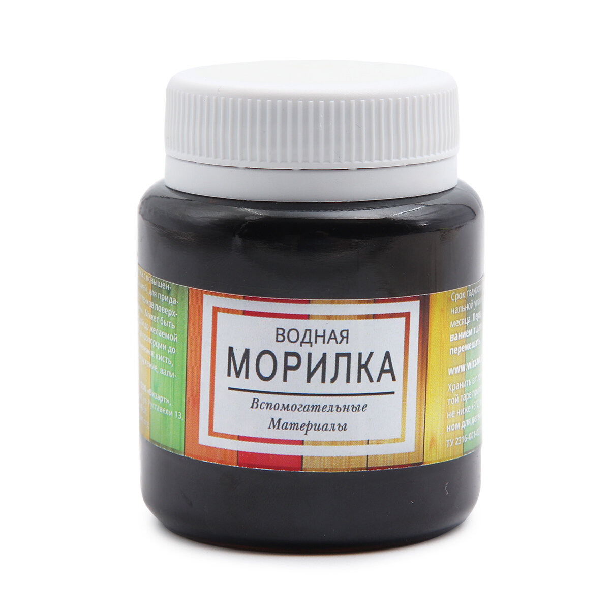 фото Морилка Махагон, 80мл Wizzart (цвет махагон)