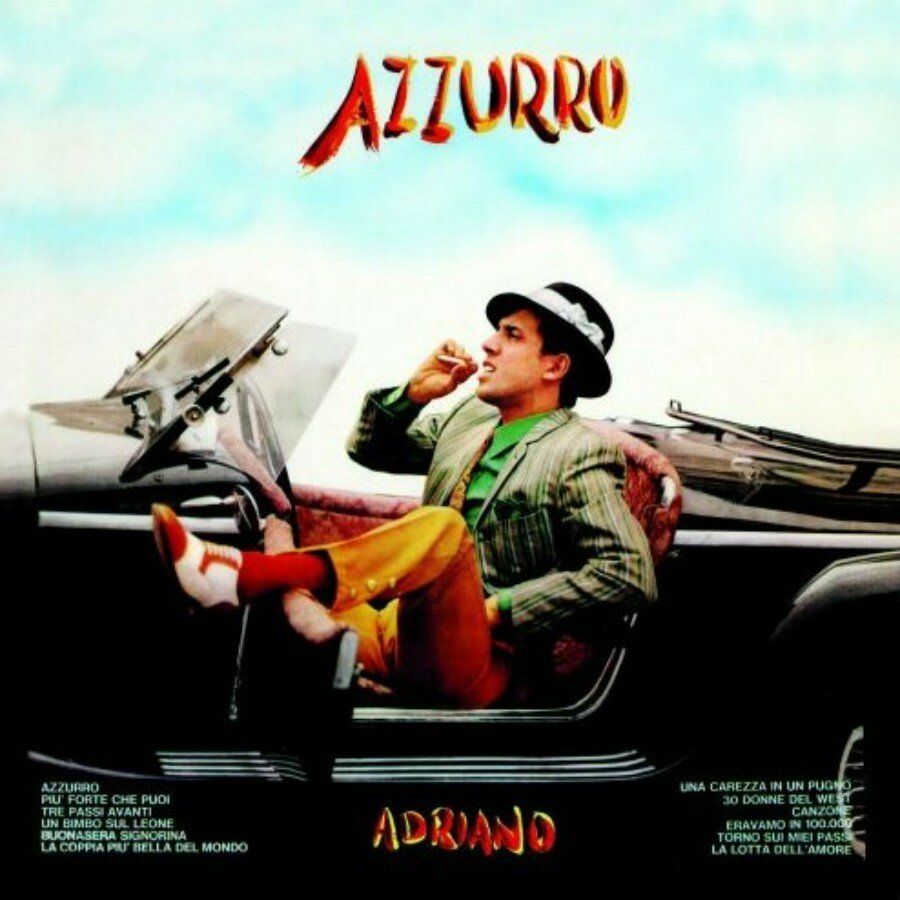 CELENTANO, ADRIANO Azzurro - Una Carezza In Un Pugno, LP (180 Грамм Черный Винил)