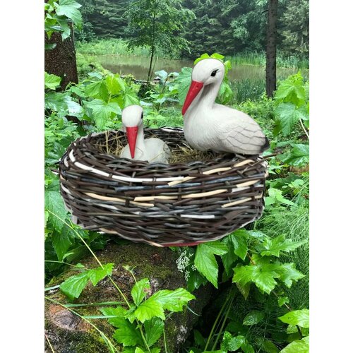 Гнездо с аистом