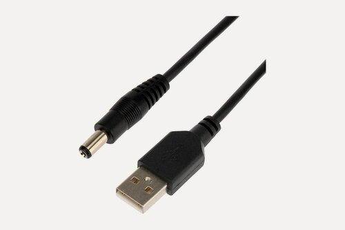 Изображение товара REXANT кабель питания USB с разъемом 2,1х5,5 мм, модель 18-0231, оригинальный кабель