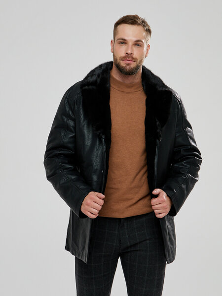 Кожаная куртка INDIWEAR — купить в интернет-магазине Indiwear на Яндекс ...