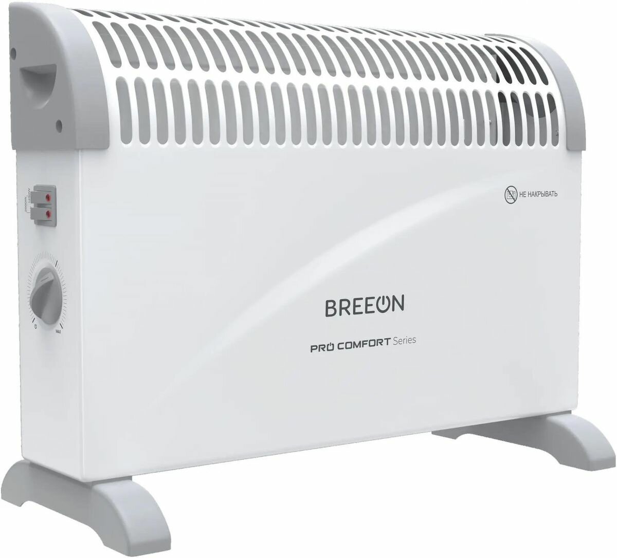 Изображение Конвектор BREEON Pro Comfort BHEC-2000, 2000Вт, с терморегулятором, белый