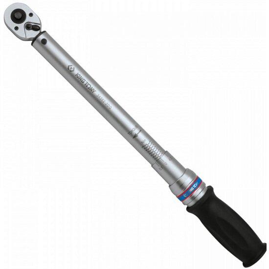 Ключ динамометрический King Tony 34362-3DG 3/8", 10-60 Нм, для левой и правой резьбы, футляр