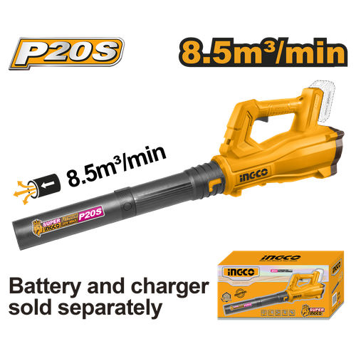 Аккумуляторная воздуходувка INGCO CABLI20323 20 В 5780₽