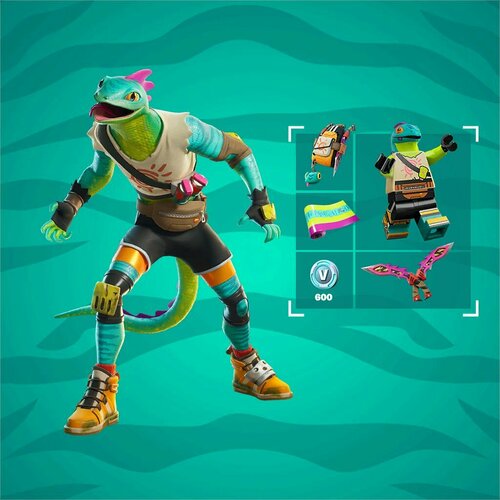 Дополнение Fortnite: набор «Опасная рептилия» для Xbox One, Series x|s, русский язык, электронный ключ
