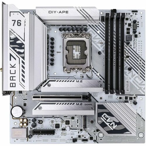 Материнская плата Colorful CVN B760M-BACK FROZEN WIFI V20 LGA1700 mATX 20450₽
