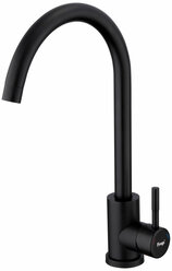 Смеситель для кухни (мойки) Frap F40899-4 черный, нержавеющая сталь