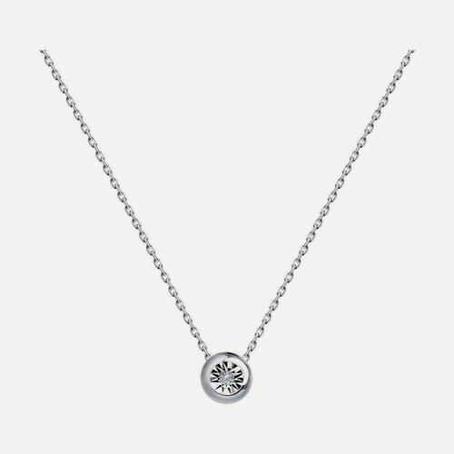 Изображение товара Колье, белое золото, 585 проба, бриллиант