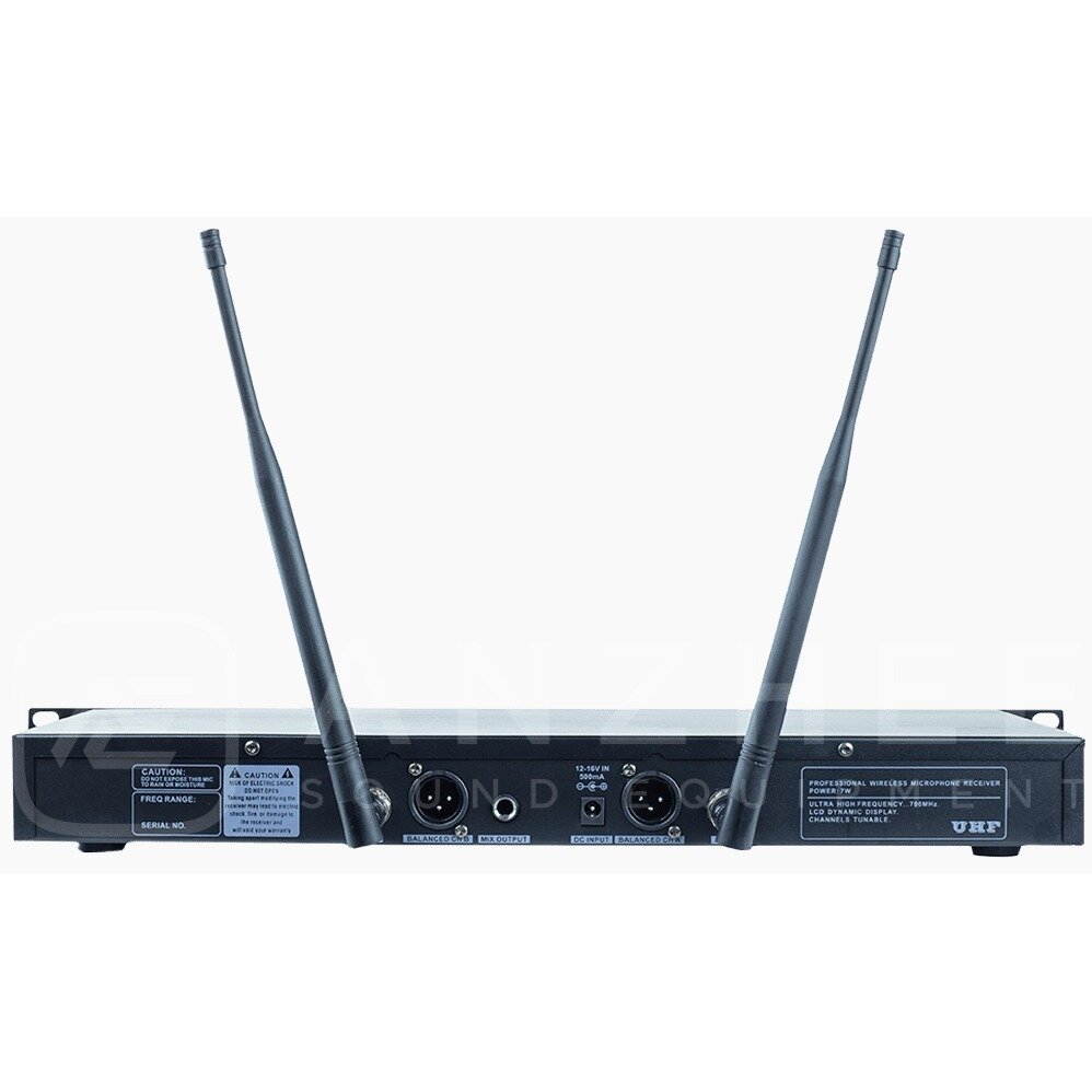 Радиосистема на два микрофона Anzhee RS100 dual BB — фото 1