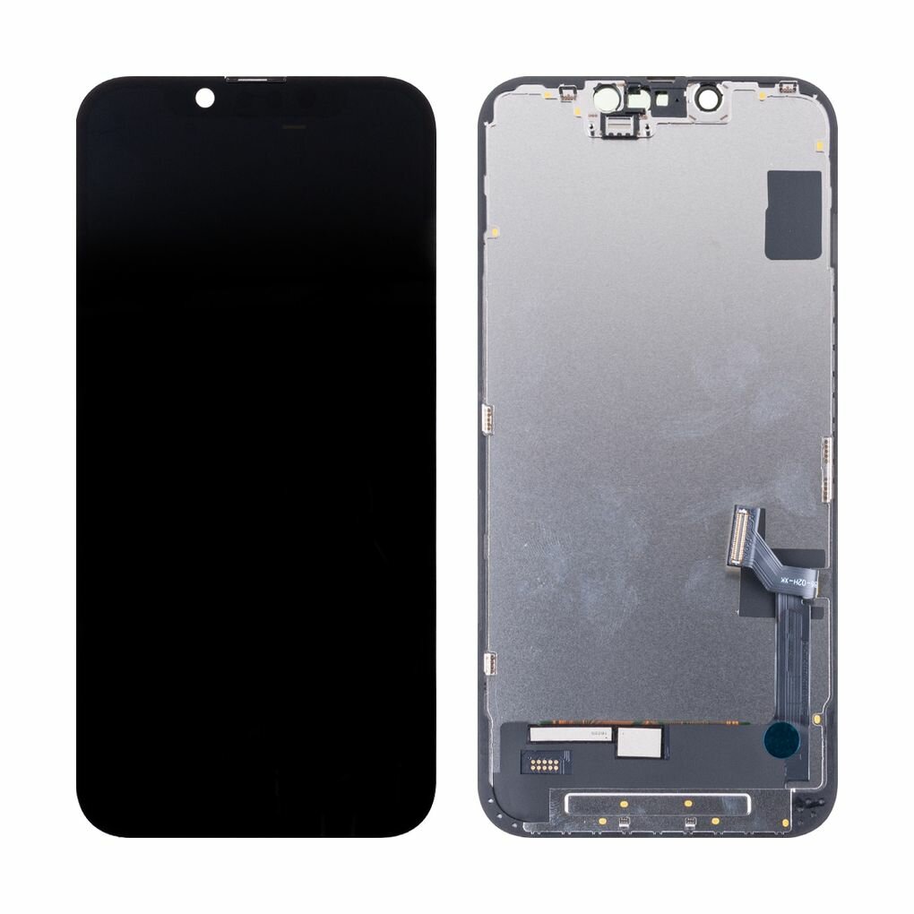 Дисплей для смартфона iPhone 14 в сборе с тачскрином Черный - (Hard OLED)