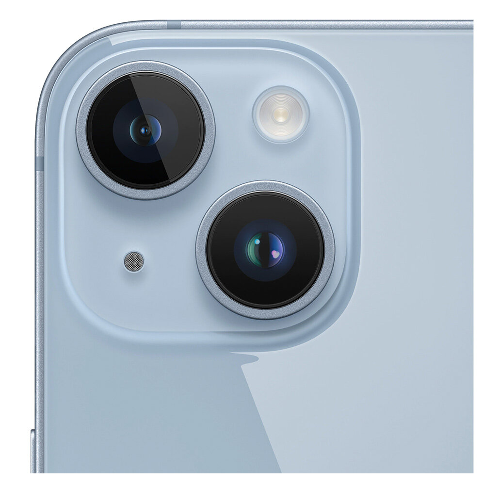 Смартфон Apple iPhone 14 128 ГБ, Dual: nano SIM + eSIM, Синий (без RuStore) — фото 1
