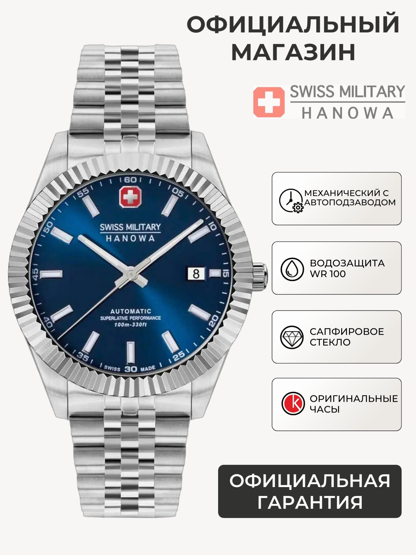 Наручные часы Swiss Military Hanowa 