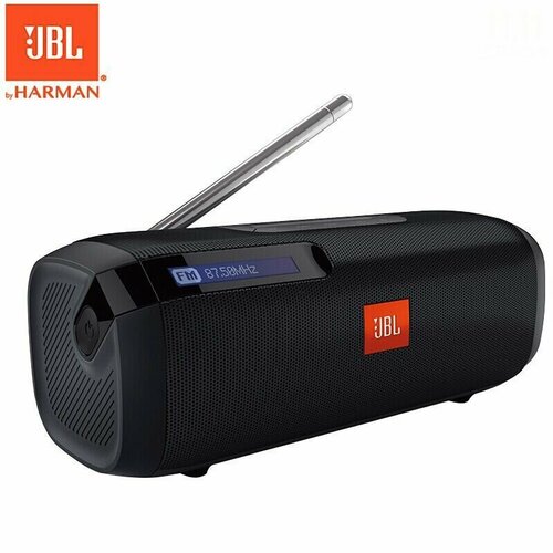 JBL TUNER FM Bluetooth аудио портативный многофункциональный динамик беспроводной сабвуфер FM-радио черное 11500₽