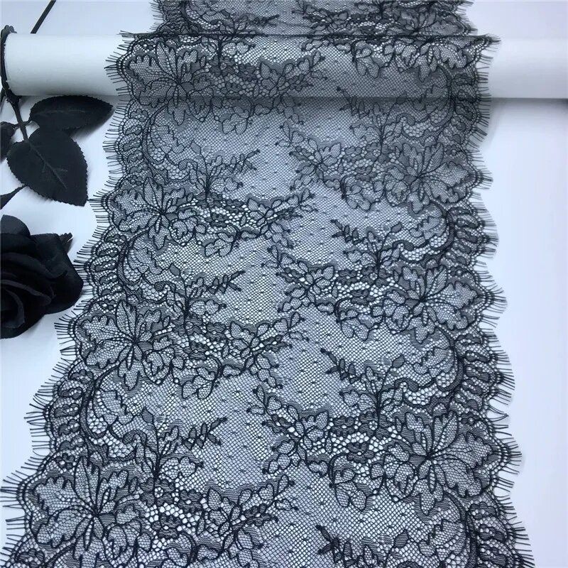 Кружево для шитья 22.5см полиэстер 3м Color13 24cm L