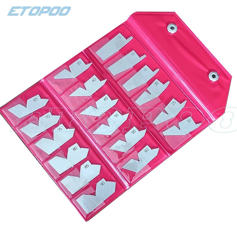 Изображение Набор угловых датчиков ETOPOO из нержавеющей стали 18 шт.