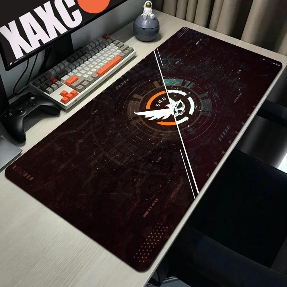 Tom Clancy's The Division 2 Универсальный коврик для компьютерной игровой мыши 40Х90 см, офисный нескользящий коврик для рабочего стола XXL, износостойкий и противообрастающий