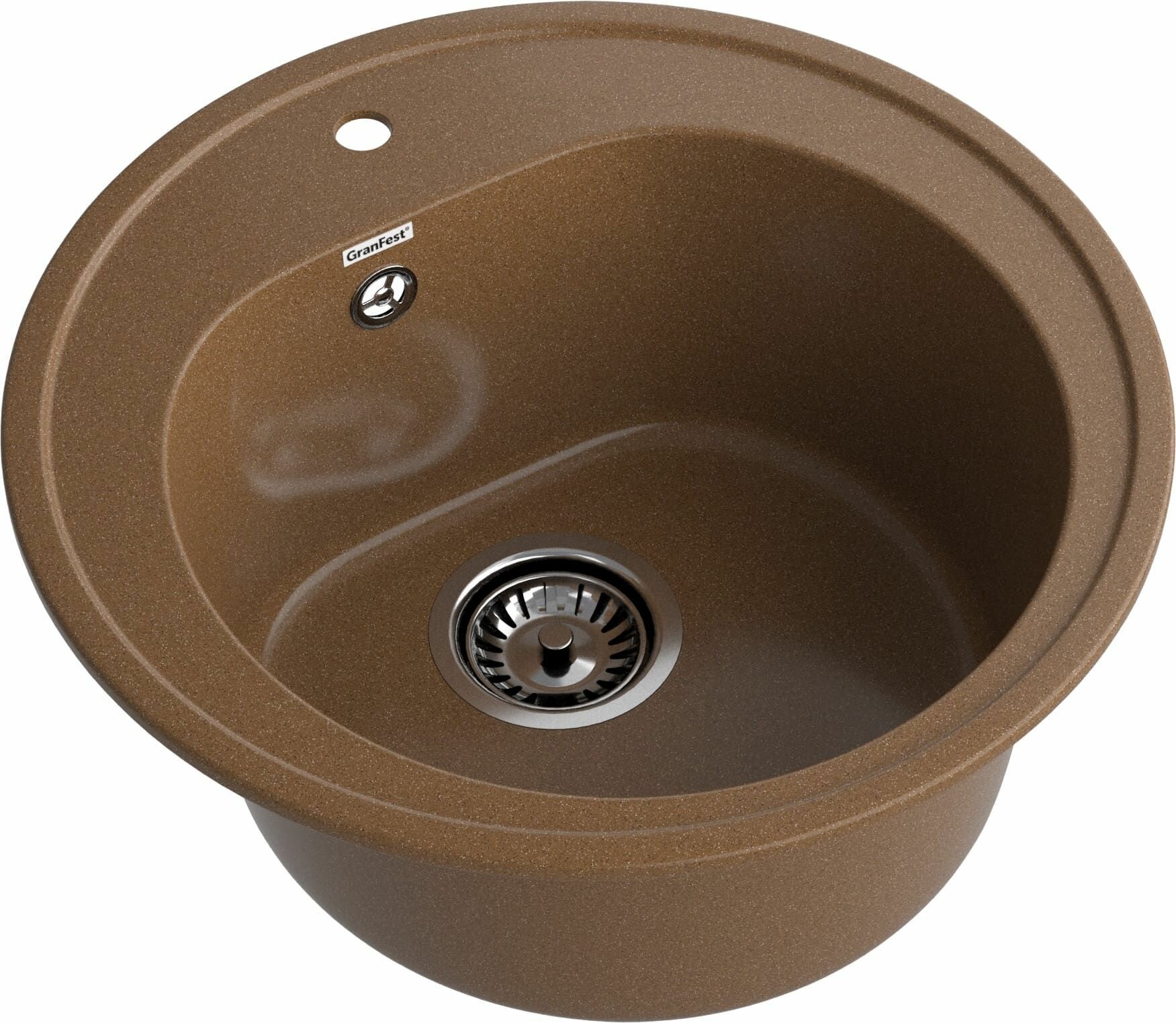 Мойка для кухни GranFest RONDO 510 терракот