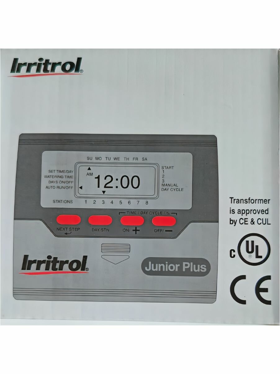 Контроллер Irritrol JUNIOR Plus, 8 станции, 2 программы — фото 1
