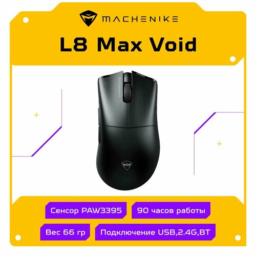 Мышь игровая беспроводная Machenike L8 Max Void JJ02G400DRU 4990₽