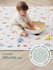 Коврик детский игровой Soft Floor массажный, развивающий, рельефная поверхность,...