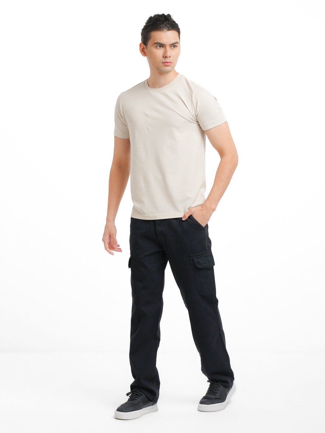 Брюки карго  CJ, размер 30, черный — фото 1