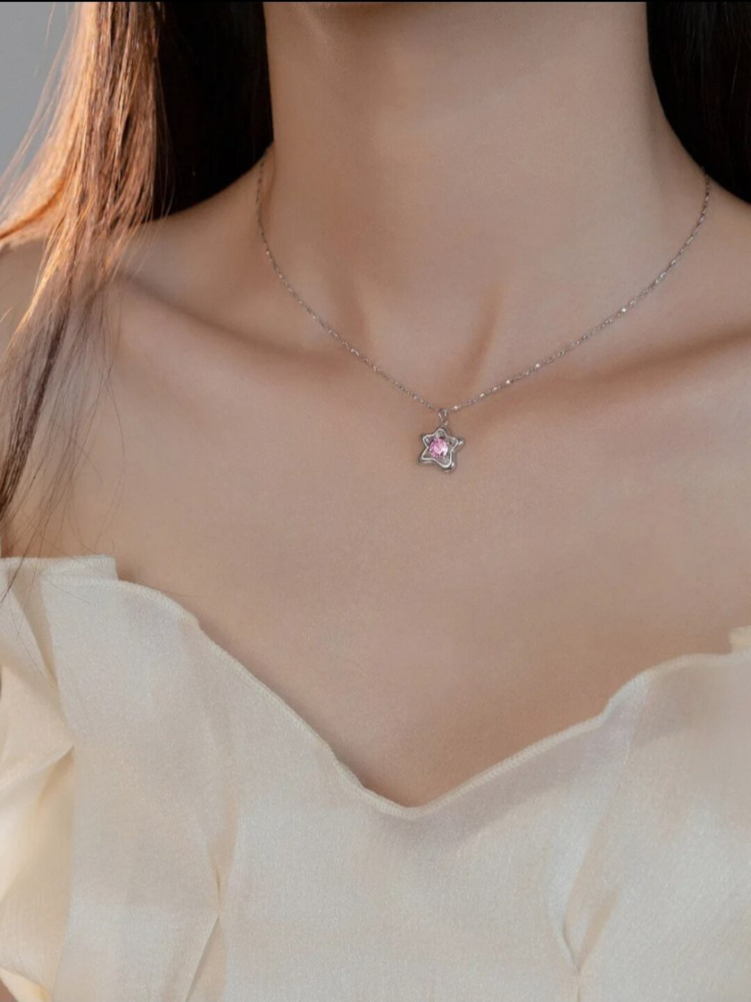 Цепь, 1 шт., длина 26 см, ivory — фото 1