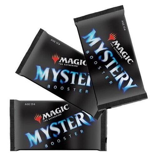 Magic: The Gathering: 3 бустера издания Mystery Booster на английском языке magic the gathering 3 драфт бустера mtg издания the brothers war на английском языке