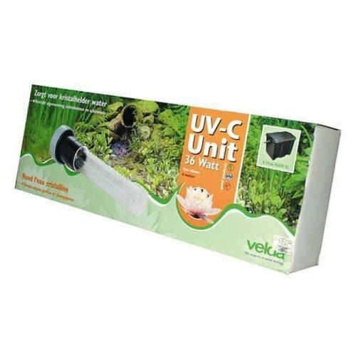 Uv-c unit 9w clear control 25 l, cross-flow biofill