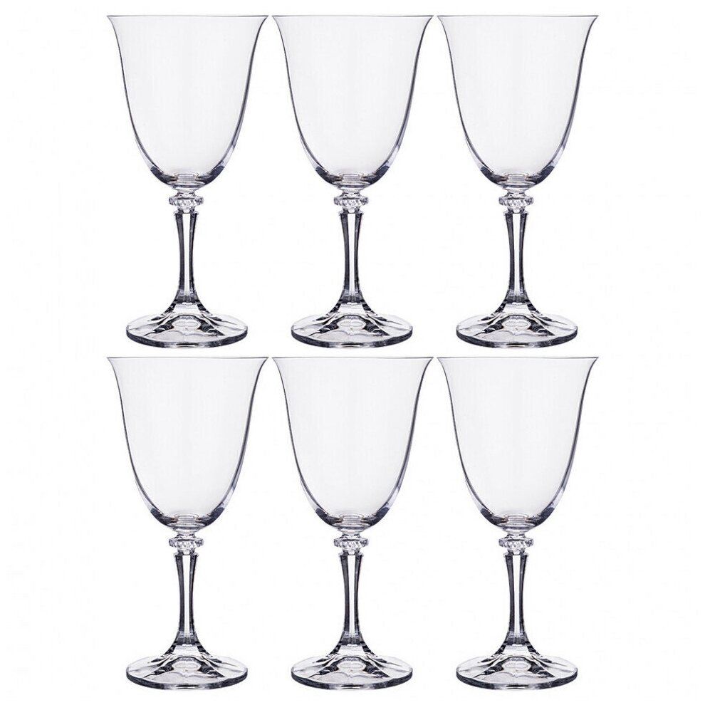 фото Набор бокалов Crystalite Bohemia универсальный, 360 мл, 6 шт