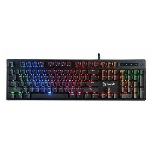 Клавиатура A4Tech Bloody B500N серый USB for gamer LED 377600₽