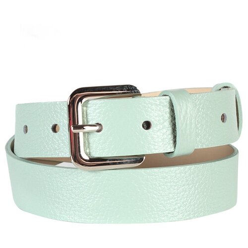 фото Ремень/ремень женский/ремень женский натуральная кожа/mayger/а-рн-4504/мятный/120/модель ремень женский/с классической пряжкой