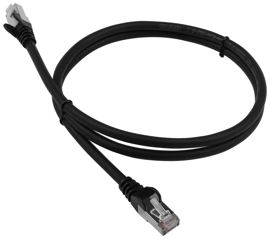 Патч-корд RJ45 - RJ45, 4 пары, FTP, категория 6, 5 м, красный, LSZH, LANMASTER LAN-PC45/S6-5.0-RD - фото №1