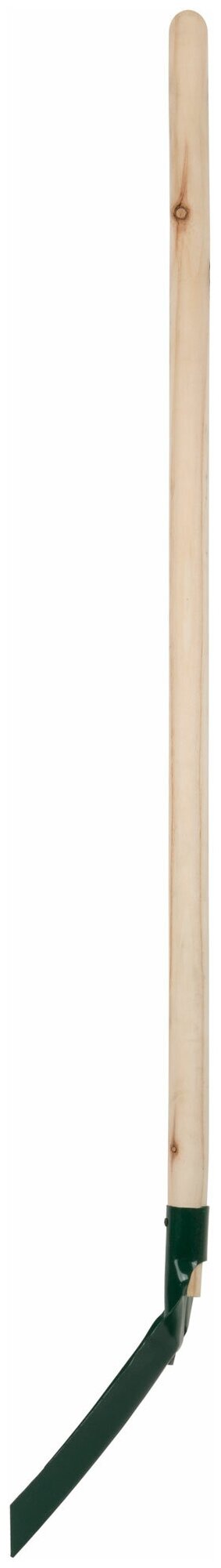 Лопата совковая с ребрами жесткости,с деревянным черенком 220х270х1450 мм 77216 - фотография № 4