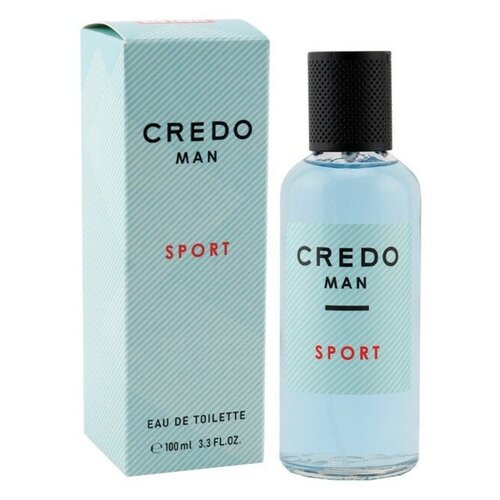 Туалетная вода мужская CREDO MAN Sport, 100 мл туалетная вода enchanted scents allure homme sport по мотивам аромата chanel allure homme sport 100ml