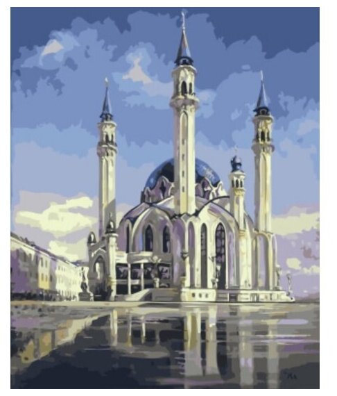 Картина по номерам Цветной GX7904 Мечеть Кул-Шариф, 40х50 см
