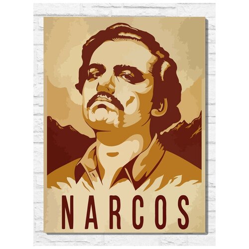 Картина по номерам на холсте Narcos Rise of the Cartels (нарки, PS, Xbox, PC, Switch) - 10384 30x40