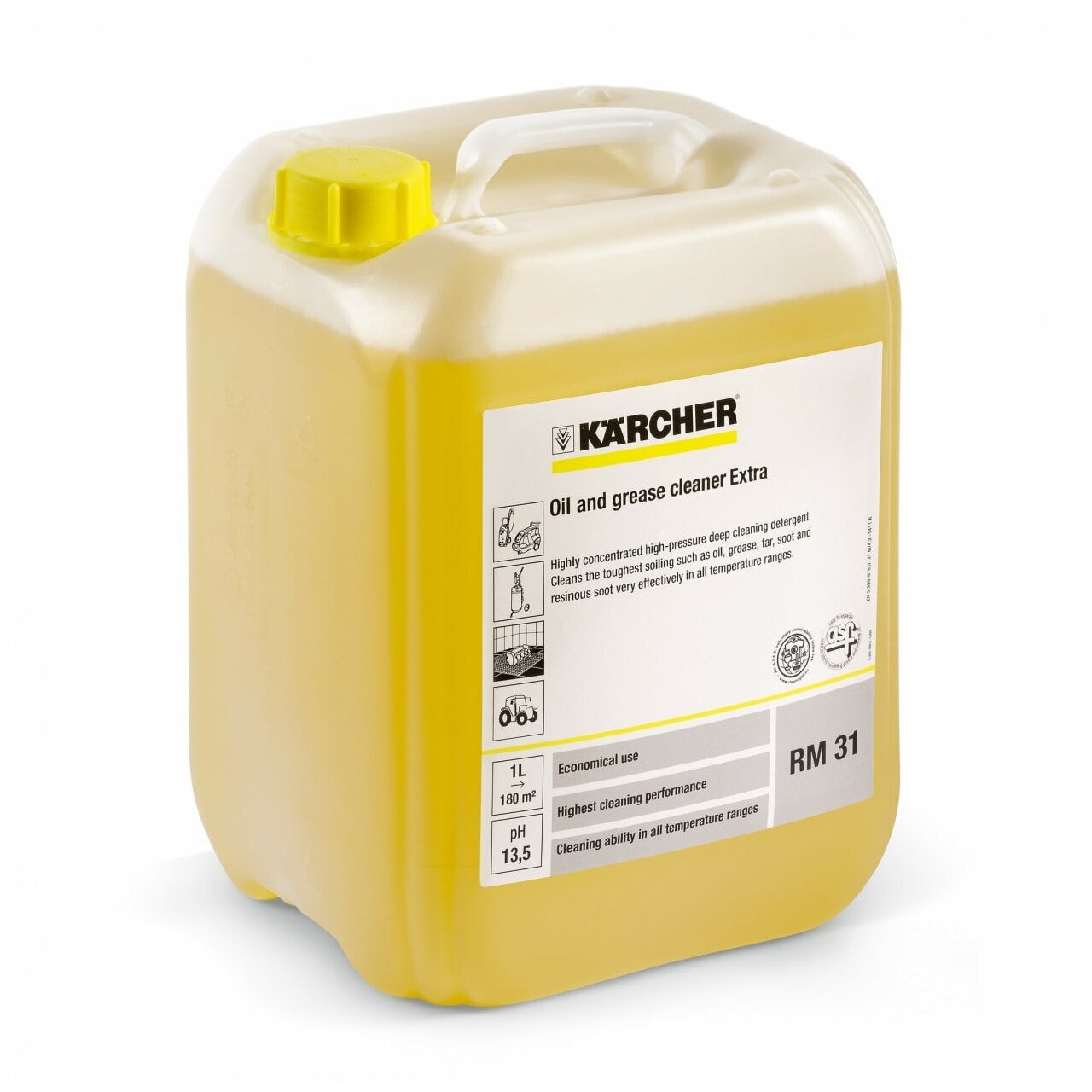 Средство для устранения масляно-жировых загрязнений Karcher RM 31 PressurePro Extra, 20л (6.295-069.0)